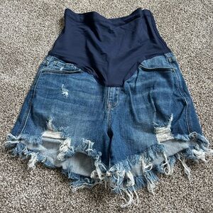 Maternity Jean Shorts